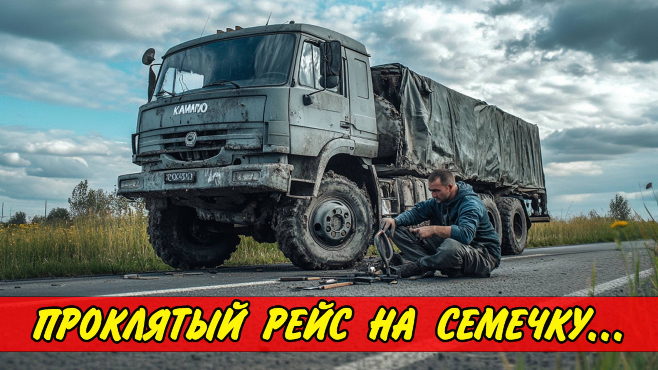 😱💀 ДОМОЙ ЕЛЕ ДОЕХАЛ... 🚚  Ростовские дороги это что-то... Камаз дальнобой