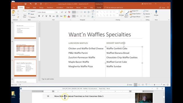 PPT 1 Waffles Fall 2018