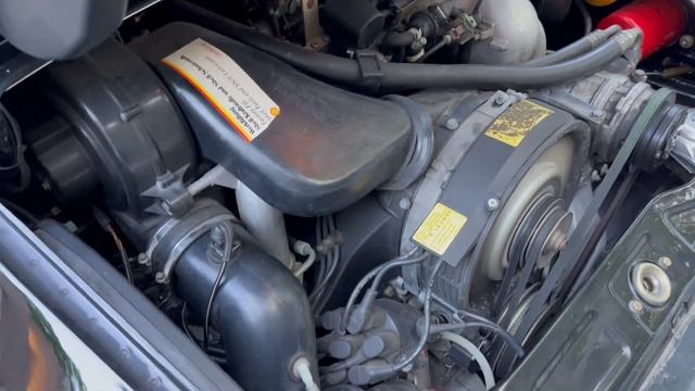 1991 Porsche 911 Carrera 2 Coupe Engine Idle
