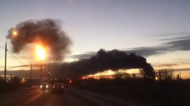 Капотня горит 17.11.2018