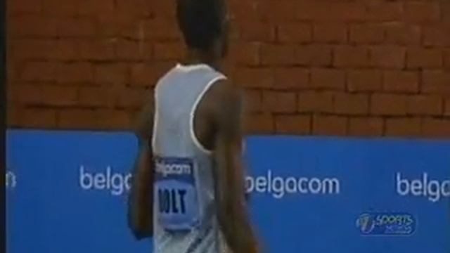Usain Bolt - 9.77s - Asafa Powell 9.83 Van Damme Brussels 2008 - English Subtitles