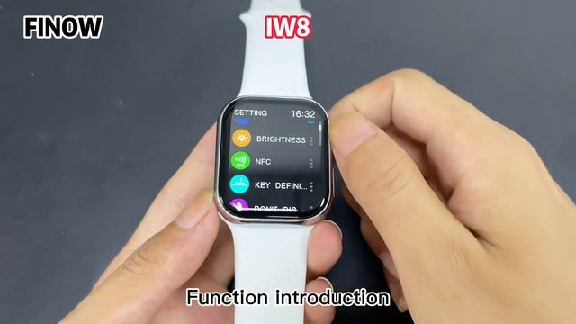 Smart Watch Series 7 Copy Finow IWO 15 Pro Max IW8 Smartwatch Series 8 1.99" 454*454 Pk HW7 Pro Max