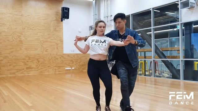 Julian Zhu & Lucy - HAEVN - The Sea (Bachata remix by Dj Dreamie) - FEM DANCE NZ