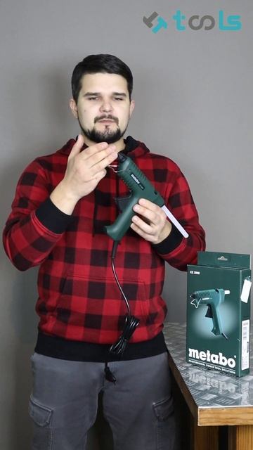 Клейовий пістолет Metabo KE 3000 Потужний 200 Вт клей пістолет Метабо Стрижні 11 мм ! 200 градусів