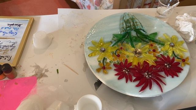 HOW TO MAKE BEAUTIFUL FLOWERS FROM GLASS & RESIN. (FAUX) SEA GLASS FLOWERS,  RESIN, DIY,