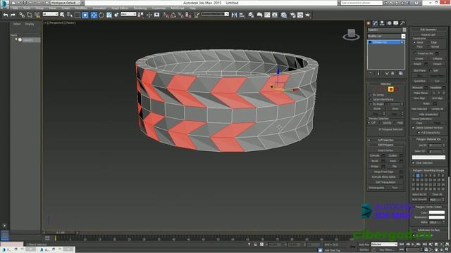 3d max создание протектора шины