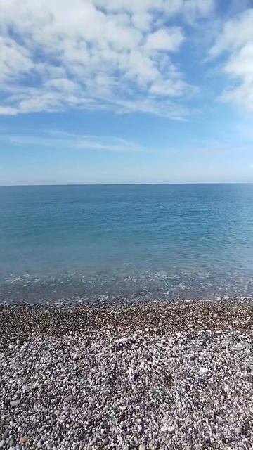 Чистейшее море в Гаграх