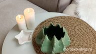 Декоративная ваза ТАНИС, керамика, 17х12 см, 644753