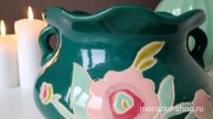 Керамическая ваза ручной работы IMPRESSIONI DI FIORE, 15 см, 806890