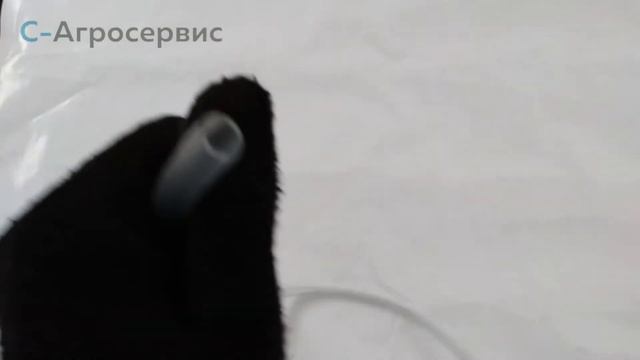 Шланг пищевой D-11х1 из ПВХ без армировки
