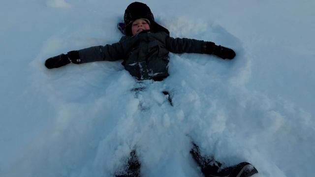 Ижевск 2019. Артём-Снеговик. 10 января 2019г.
