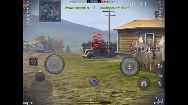 Wot blitz gameplay Panther 2