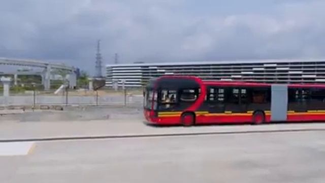 Conheça o K12A, o ônibus biarticulado da BYD