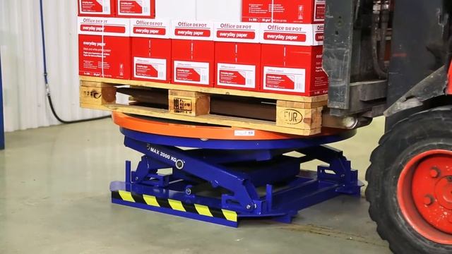 Masa de paletizare EdmoLift - PL 2002