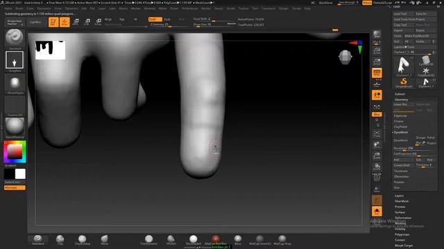 load Krishna sculpting in zbrush pt 2| | zbrush jewellery pendant| zbrush jewelry tutorial in hindi