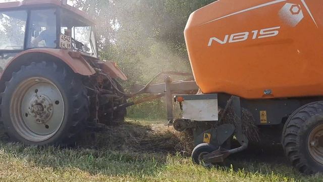 Высокопродуктивные #пресс-подборщики #НавигаторНМ фиксированной камерой прессования диаметром 1,2