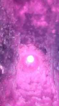 Так горит сажа в дымоходе