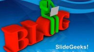 blog reading is good habbit powerpoint templates ppt backgrounds for slides 0613