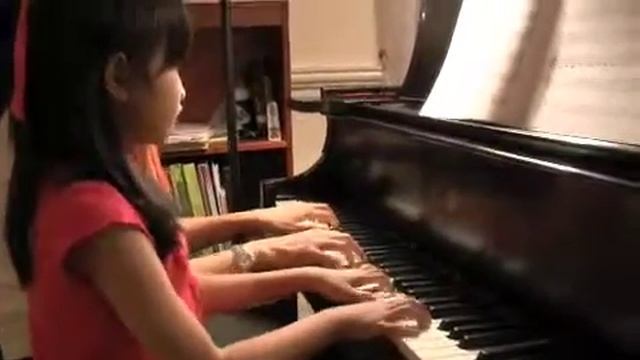 Rio-Leila Piano Duet w Mommy