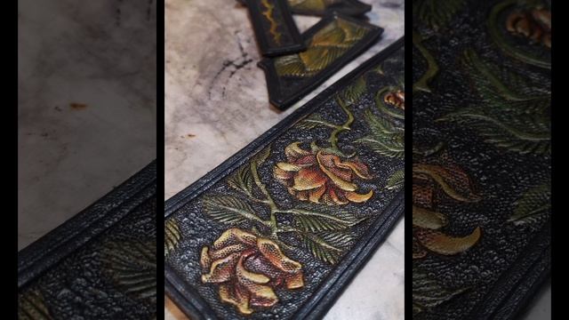 Портсигар для пачки сигарет из кожи