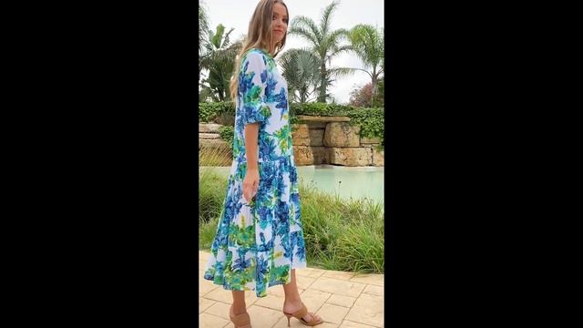 Платье-халат 22A 456/1C AnastaSea из новой коллекции Fresh Cotoon