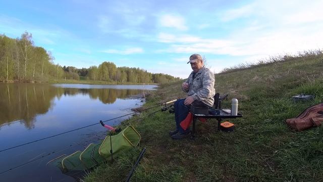 Рыбалка на фидер конец апреля.