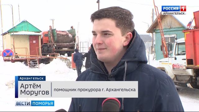 В Архангельске сегодня проверяли мусоровозы