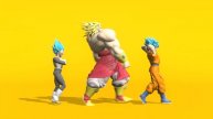Dr. Livesey - Broly, Goku and Vegeta - Blender Animation 3D phonk walk