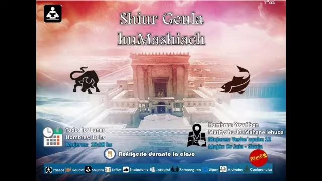 Shiur Geula Y Mashiach - Parashat Jaie Sara - Todos Somos Enviados De Hashem