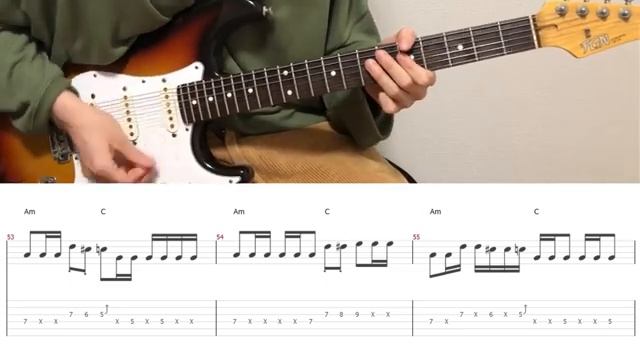 Red Hot Chili Peppers-Give It Away(guitar cover,tab)