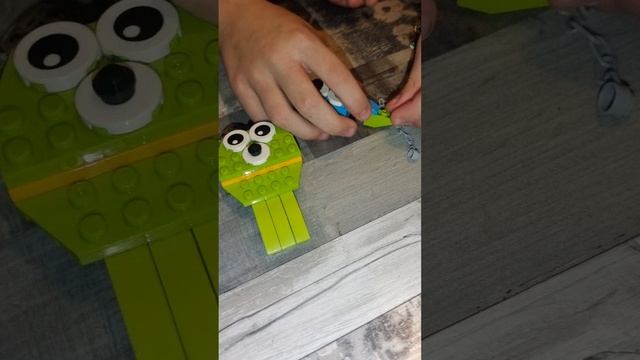 Крутилка и Волосинка из деталей wedo