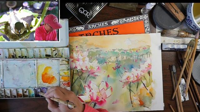 Mapleton and Dyker Librarians Present: Celebrating the Year of Tiger with Fusion Watercolor 9/15