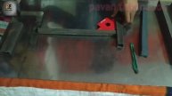 Gunia scale measurment | 45 degree scale | front main gate use magnetic welding holder