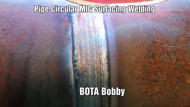 Roller Circumferential Seam MIG Welding
