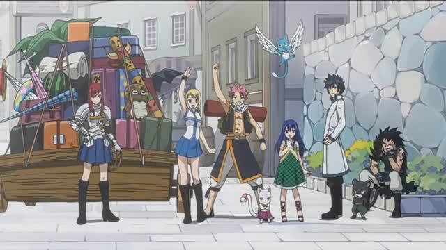 Хвост Феи опенинг 10 / Fairy Tail opening TV OP10 - I Wish (Milky Bunny) Creditless