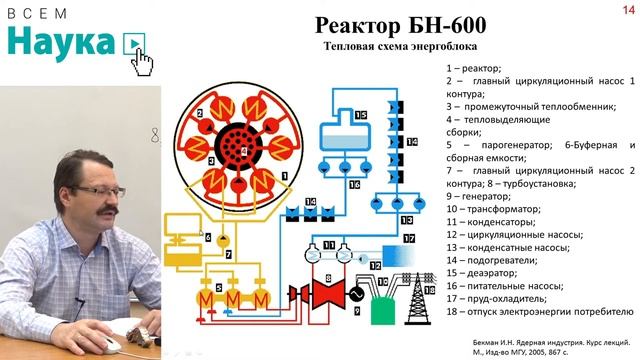 Профессор Горюнов А.Г. - Замыкание ядерного топливного цикла в двухкомпонентной ядерной энергетике