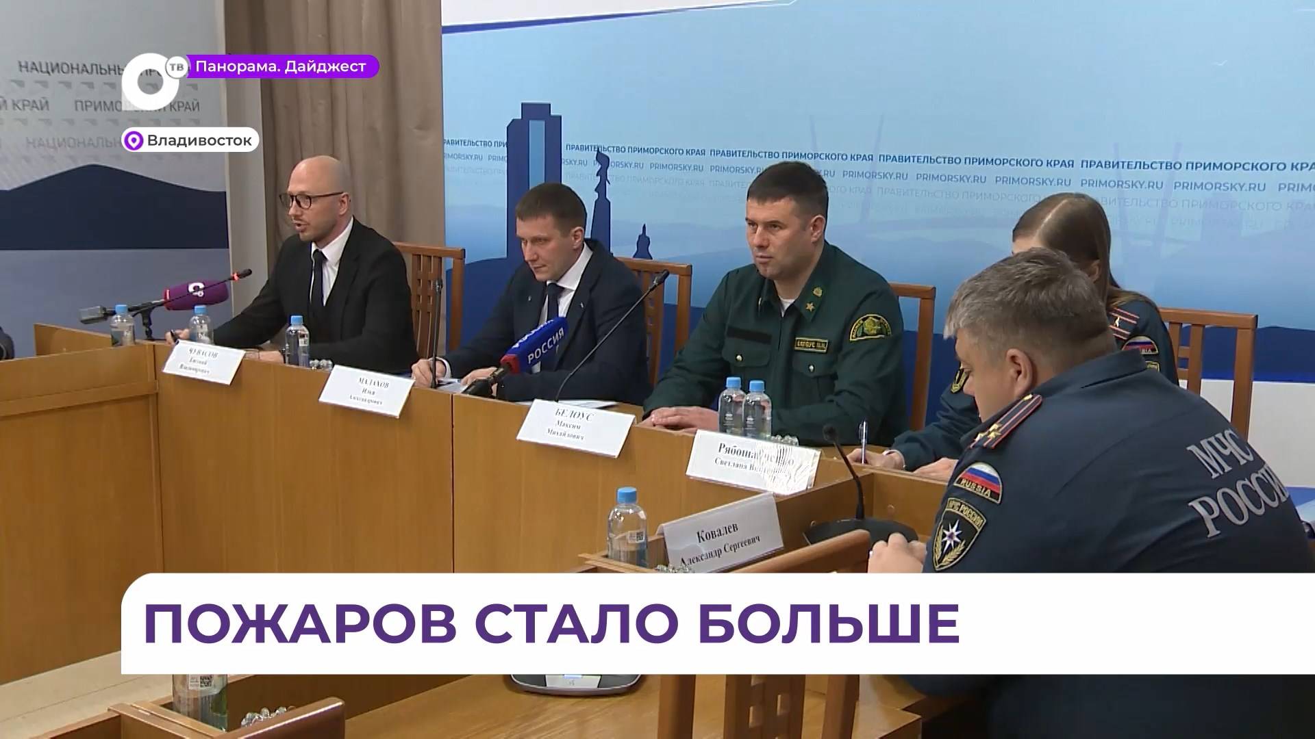 Вопросы профилактики природных пожаров обсудили в Приморье