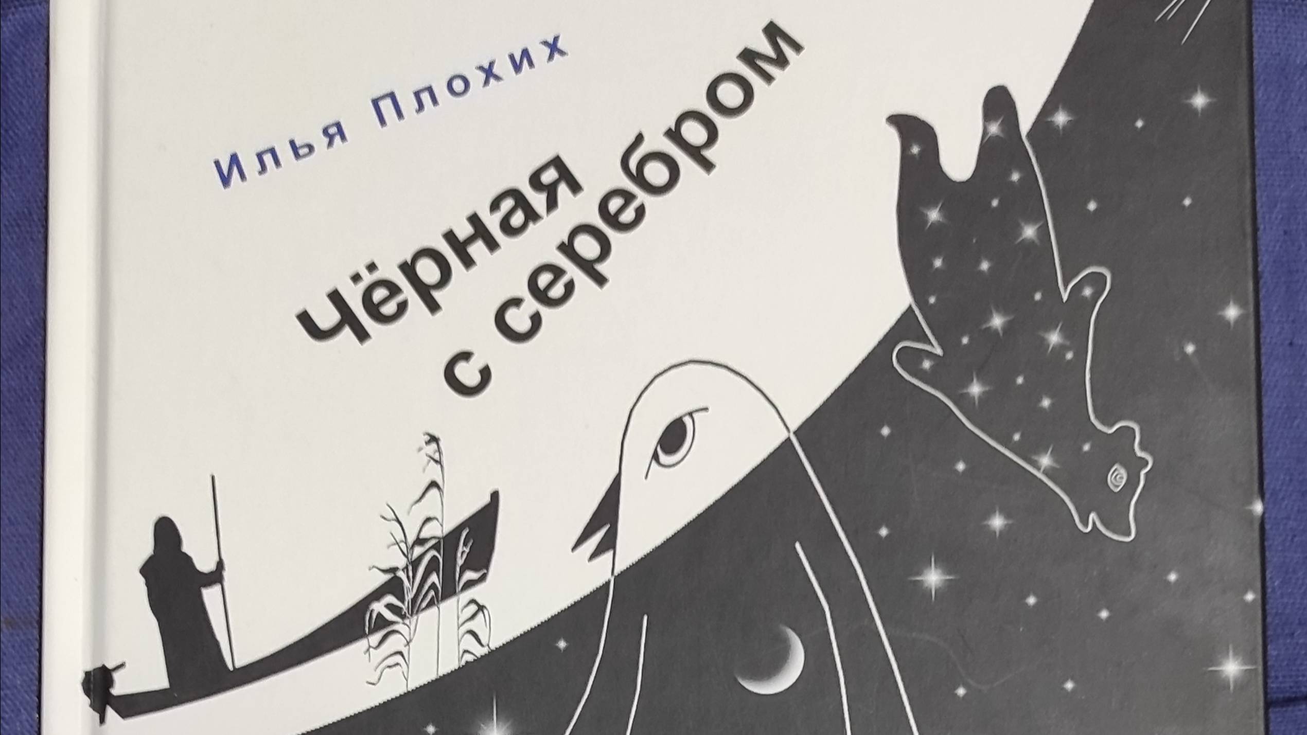 КНИГА 296.2из2 Илья Плохих Чëрная с серебром (СПб.: Алетейя, 2022)