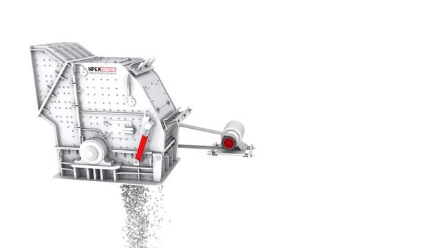 Mobile Impact Crusher Crushing Animation - MPEX Corporation