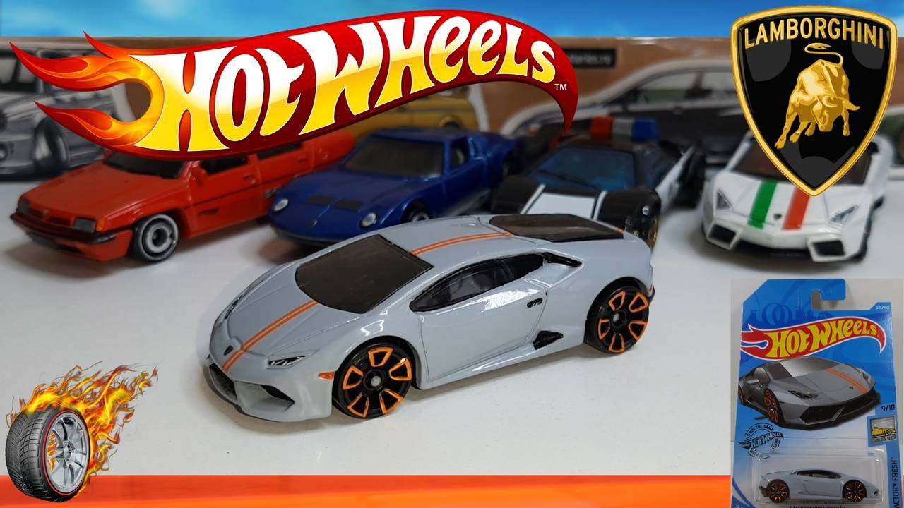 Custom Hot Wheels Lamborghini Huracan HW Factory Fresh 9/10