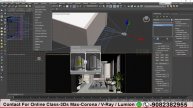 Online class-5-camera n light setup-3ds max-Vray Tutorial-video recording (13Feb21)