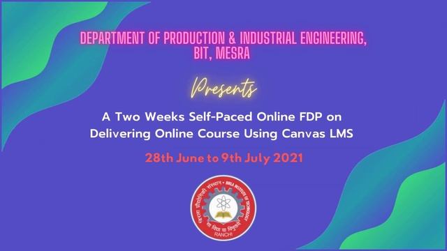 Advertisement for Canvas LMS FDP