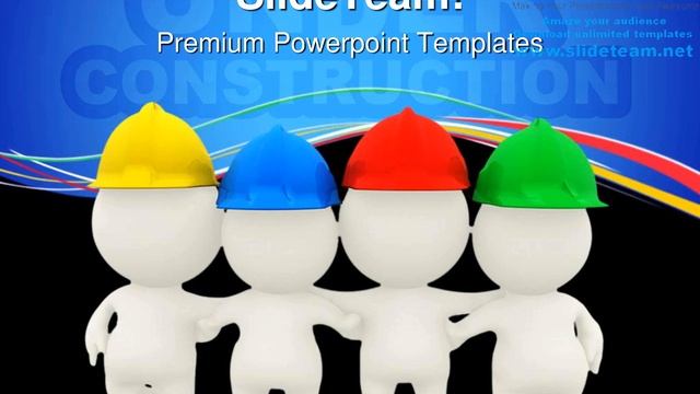 Team Of Construction Workers Architecture PowerPoint Templates Themes And Backgrounds ppt layouts