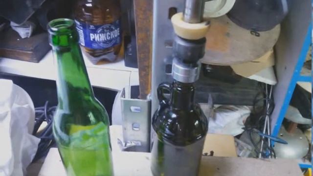 "Закрывашка" бутылок из рулевой рейки!!!