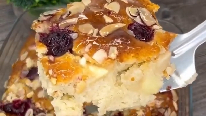 Чудо Постный ПИРОГ...🥧🍯☕😋 Рецепт в описании ✍️