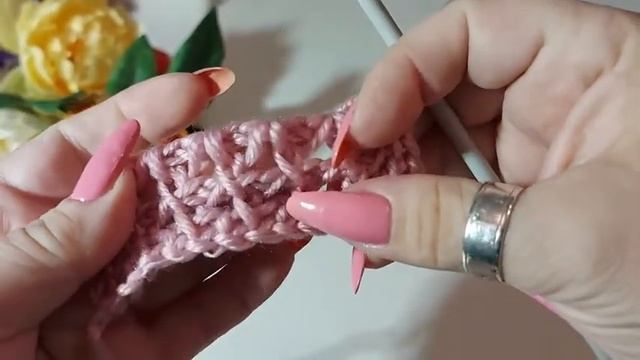 Тунисский крючок. Урок 35