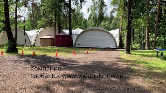 Площадка для мероприятий на природе в Подмосковье, www.globalshow.ru
