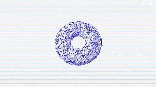 Blender3D Donut Render in Multiple Art Style