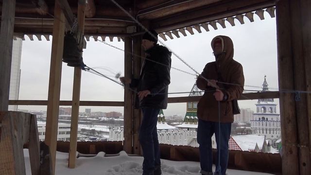 Колокольный звон в Измайловском кремле