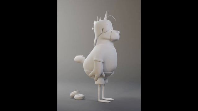 Baker of the year | Turntable 3D Model | Zbrush and Blender